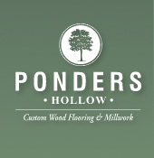 Ponders Hollow custom wood flooring and millwork.